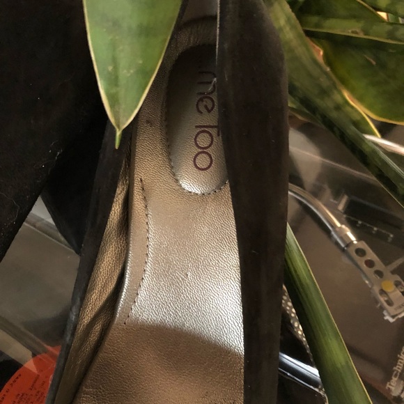 Suede Heeled Shoe - Picture 3 of 3